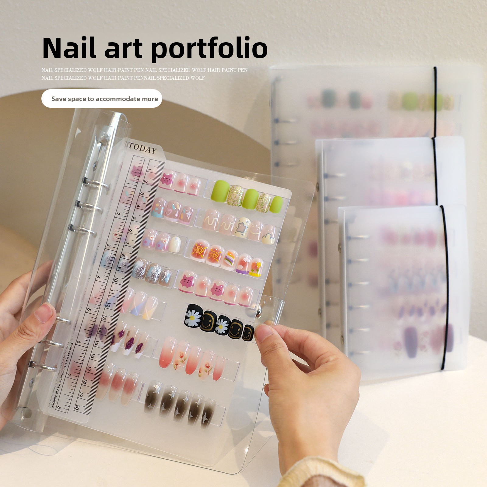 Nail Art One Piece - Tırnak Sanatı Eseri Saklama Kitabı Büyük