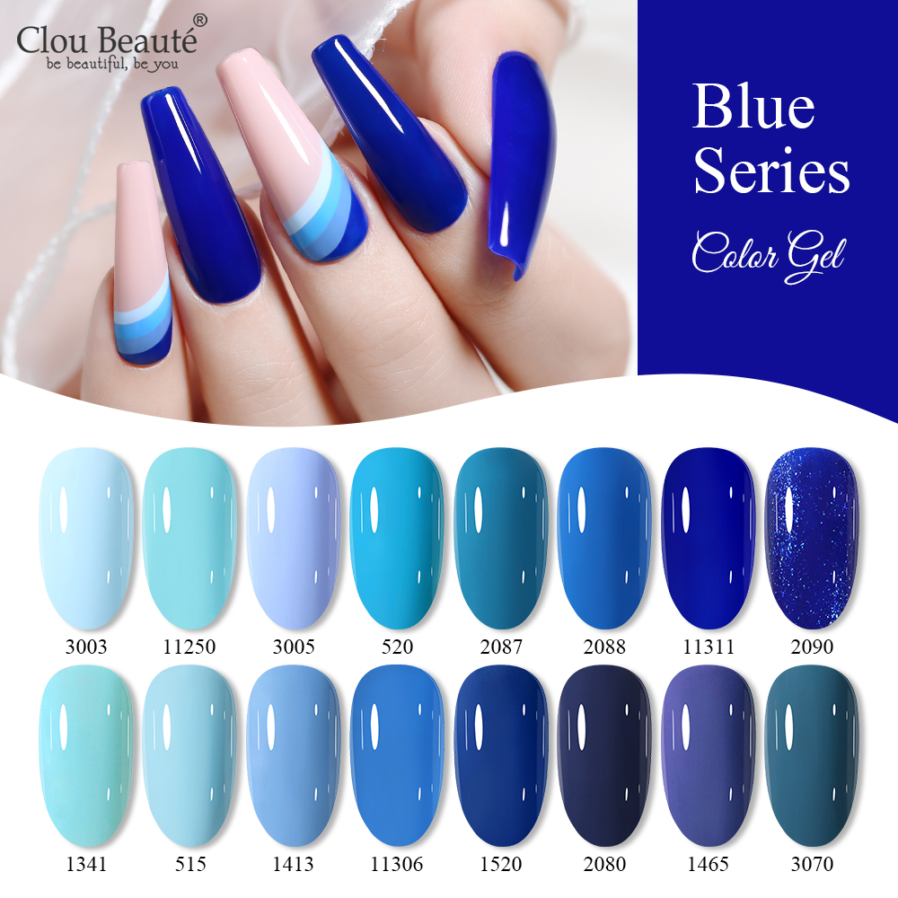 Nail Art One Piece - Clou Beaute Mavi Serisi Tırnak Jeli