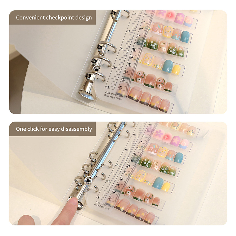 Nail Art One Piece - YENİ Tırnak Sanatı Eseri Saklama Kitabı