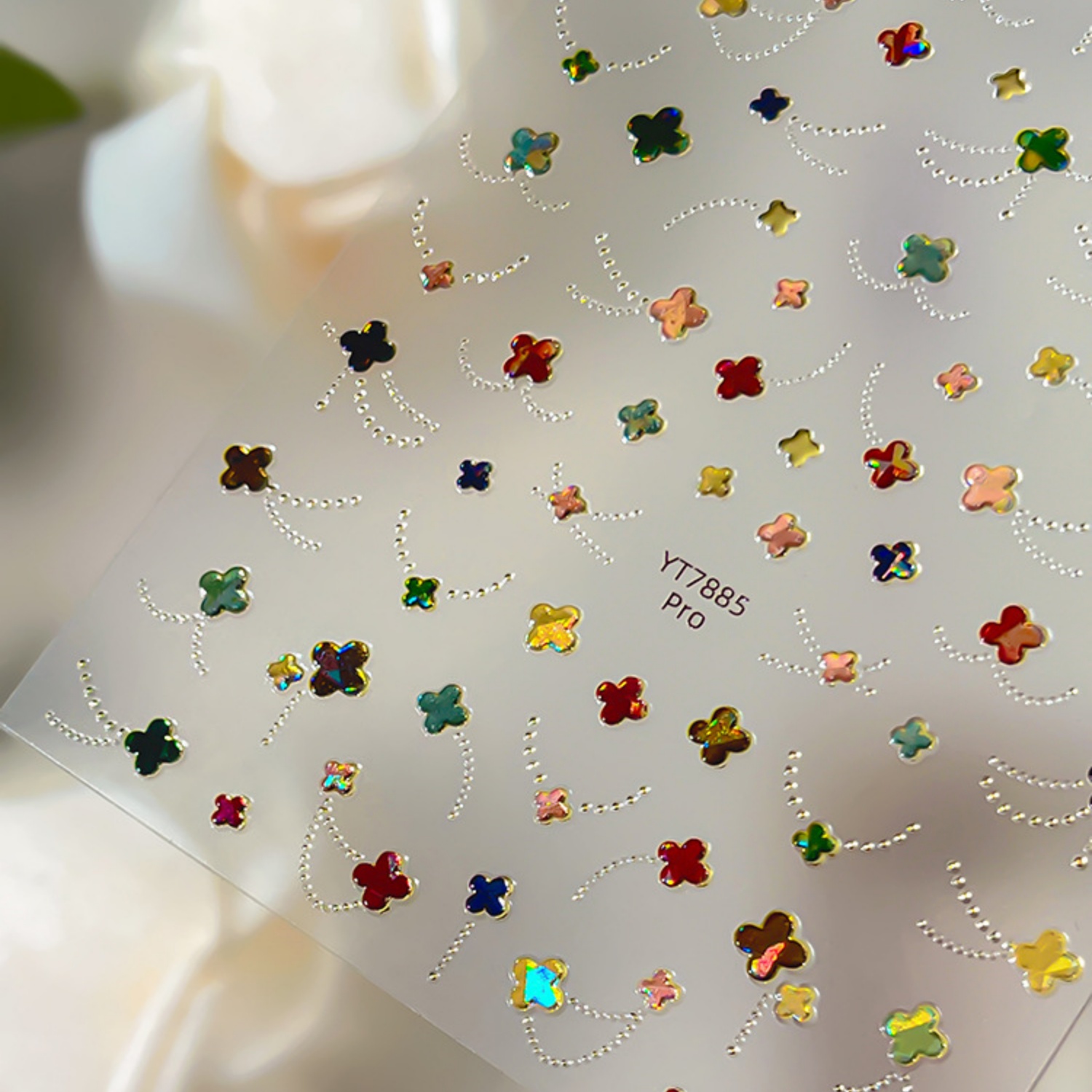 Renkli Holografik Dört Yaprakl - Nail Art Zelda incelemesi ve fiyatı