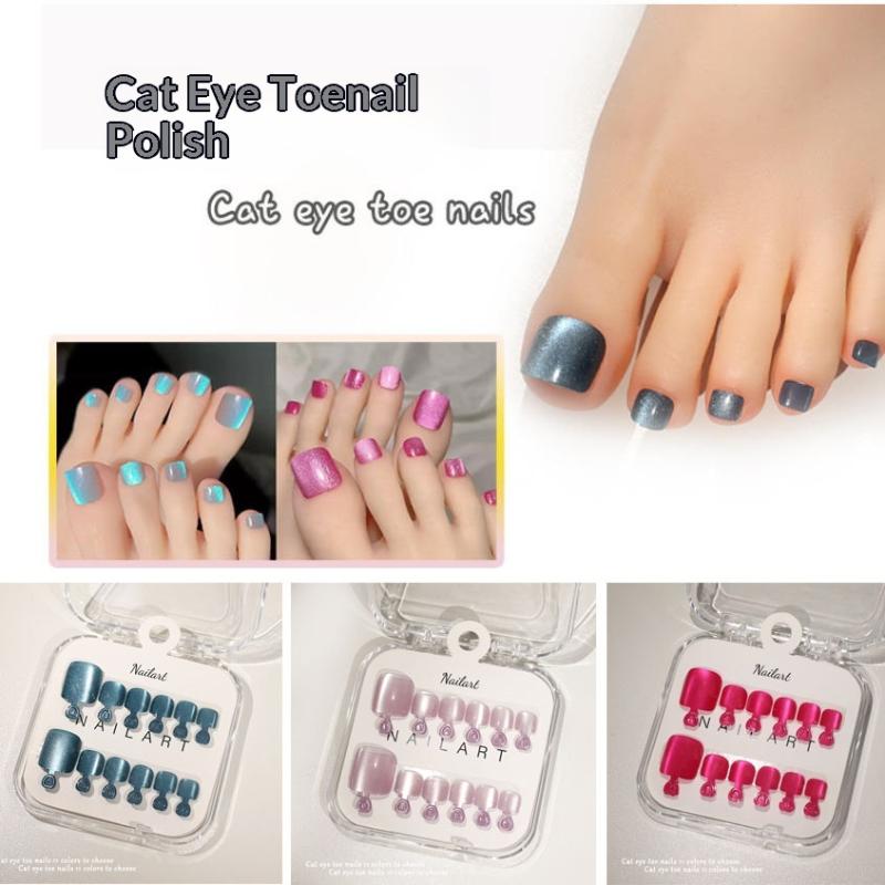 Yeni 10 Adet/Kutu Fransız Takm - Nail Art Extension Cat Eye incelemesi ve fiyatı