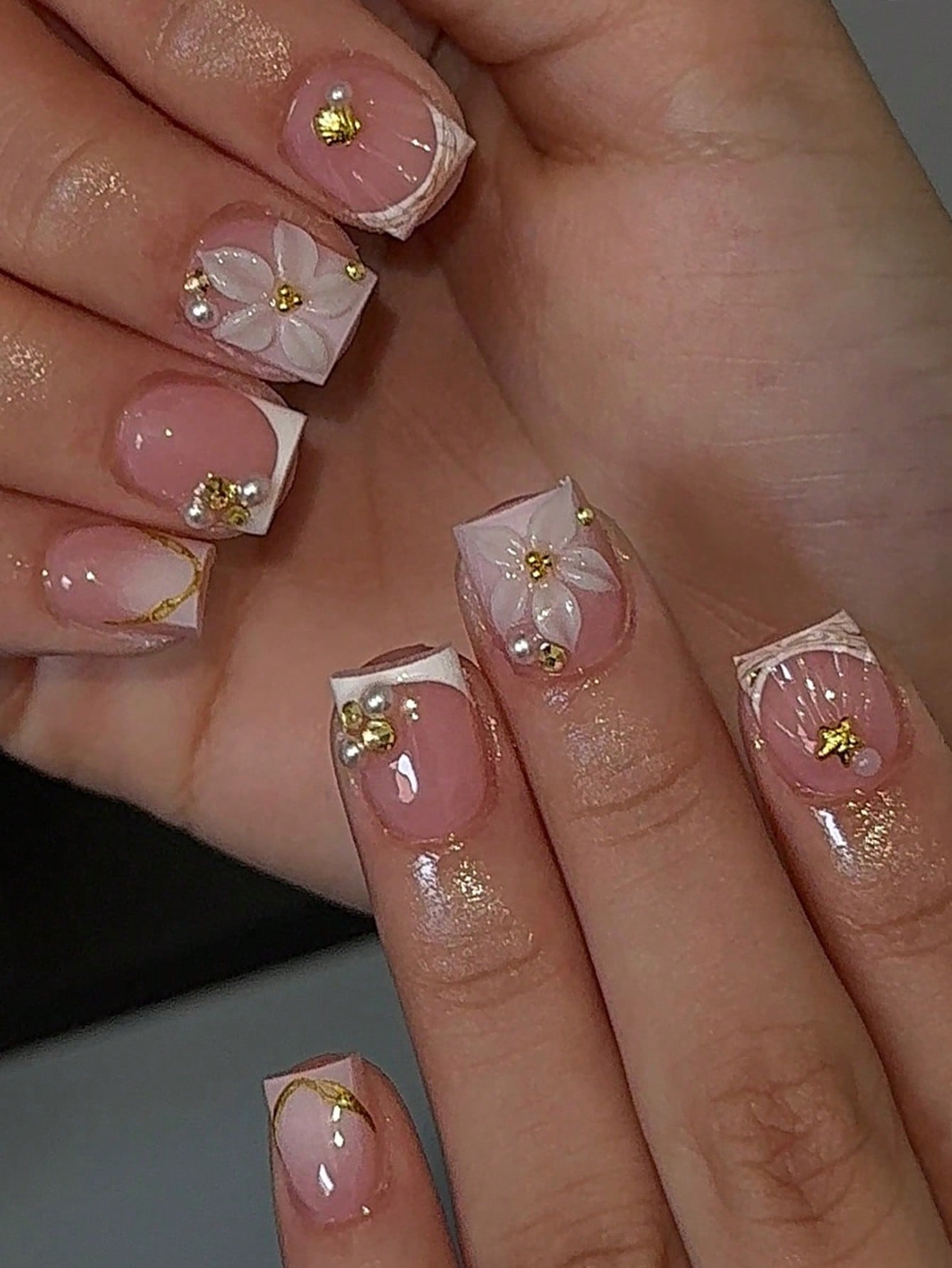 24 Adet Kısa Kare Beyaz Fransı - Nail Art Chrome incelemesi ve fiyatı