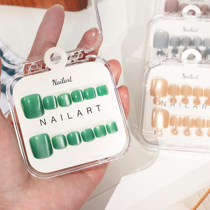 10 Adet/Kutu Fransız Takma Tır - Nail Art Extension Cat Eye incelemesi ve fiyatı
