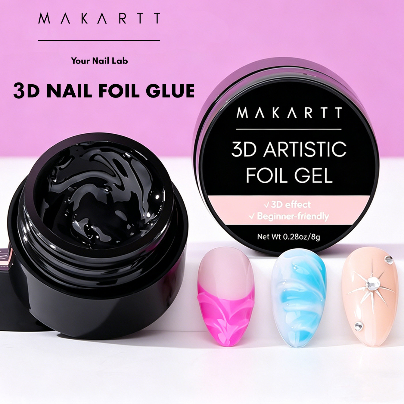 Makartt 3D Tırnak Jeli 8ml Tır - Nail Art Chrome incelemesi ve fiyatı