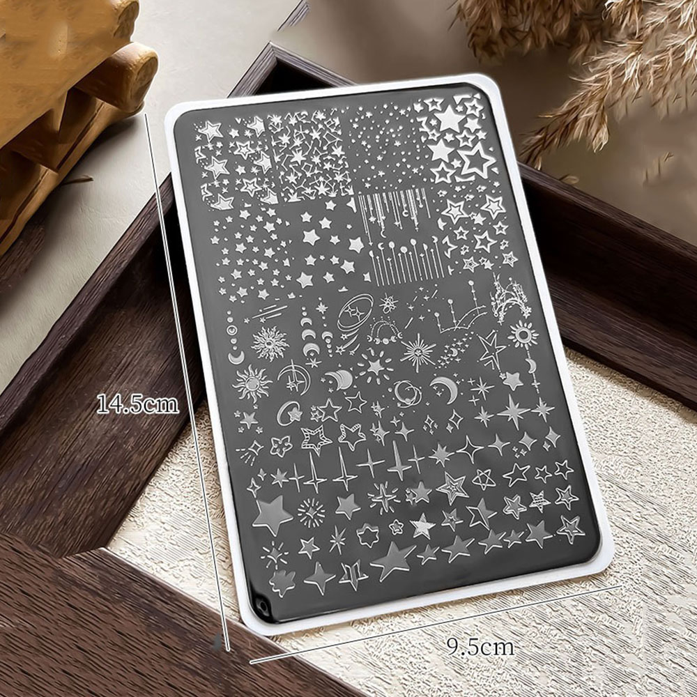 14.5*9.5 Dantel Metal Tırnak S - Nail Art Leopard incelemesi ve fiyatı