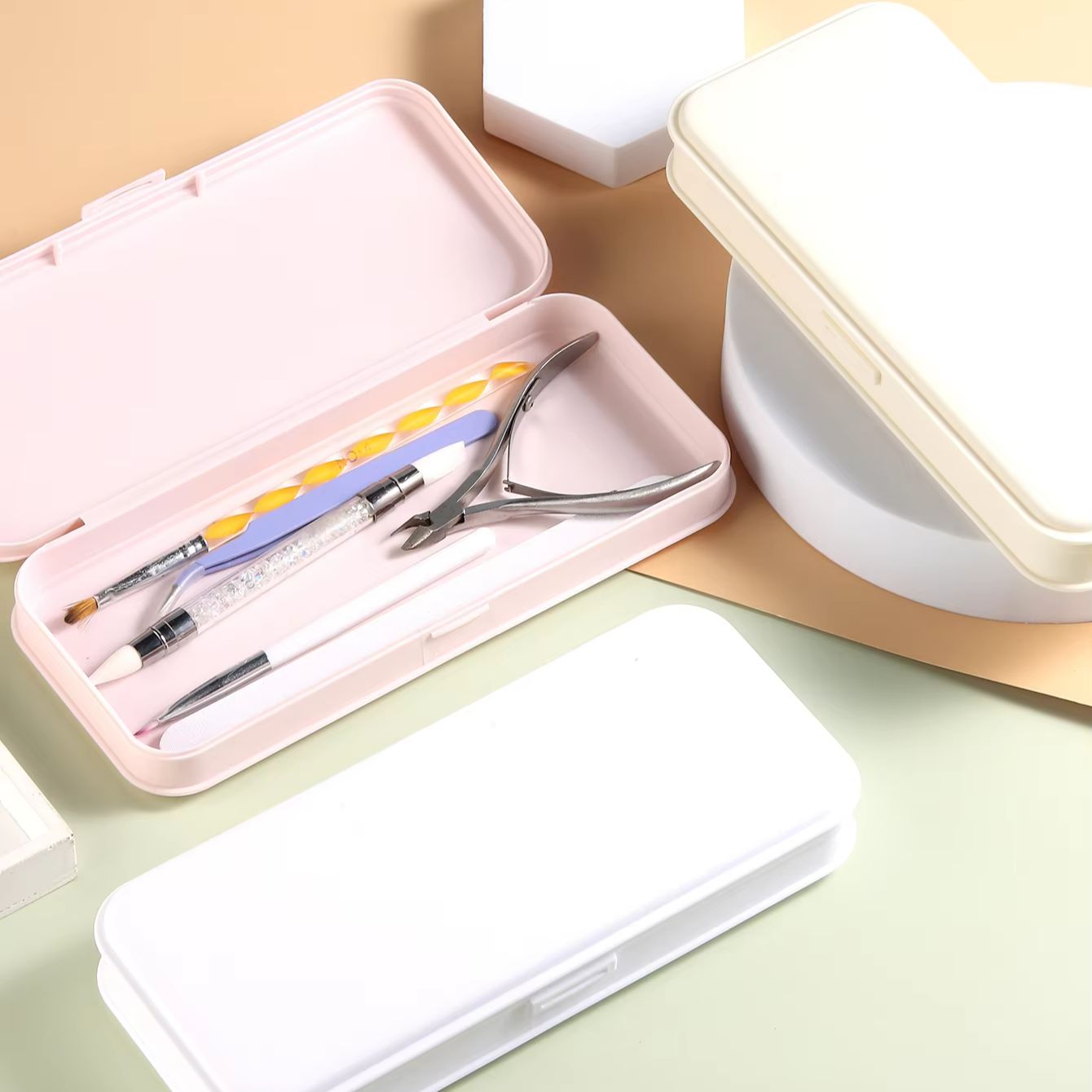 Tırnak Sanatı Alet Saklama Kut - Nail Fan Brush incelemesi ve fiyatı