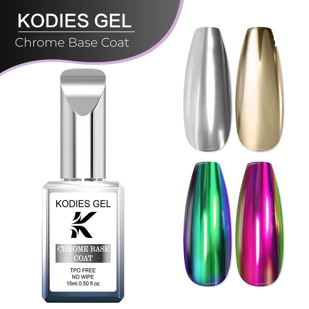 KODIES GEL Şeffaf Krom Baz Kat - Nail Art Chrome incelemesi ve fiyatı