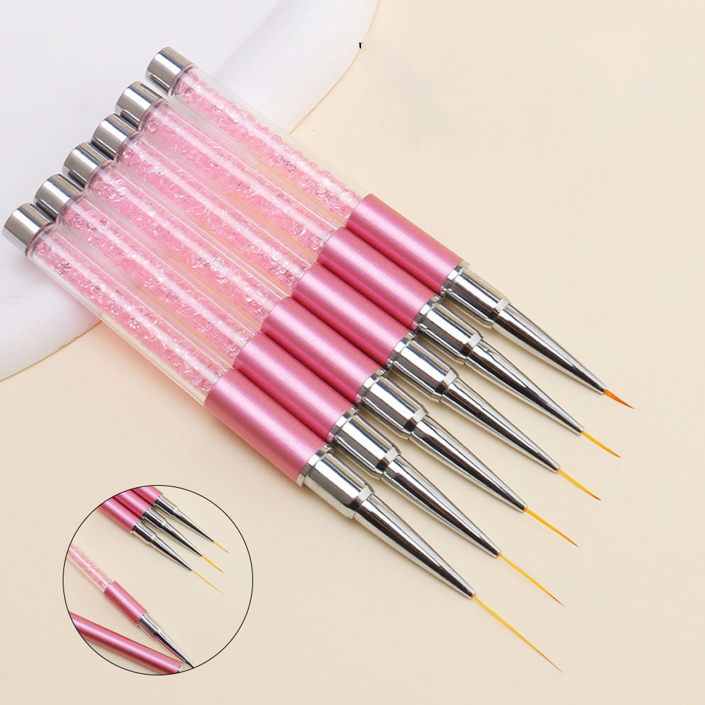 6'lı Set Akrilik Fransız Çizgi - Nail Fan Brush incelemesi ve fiyatı