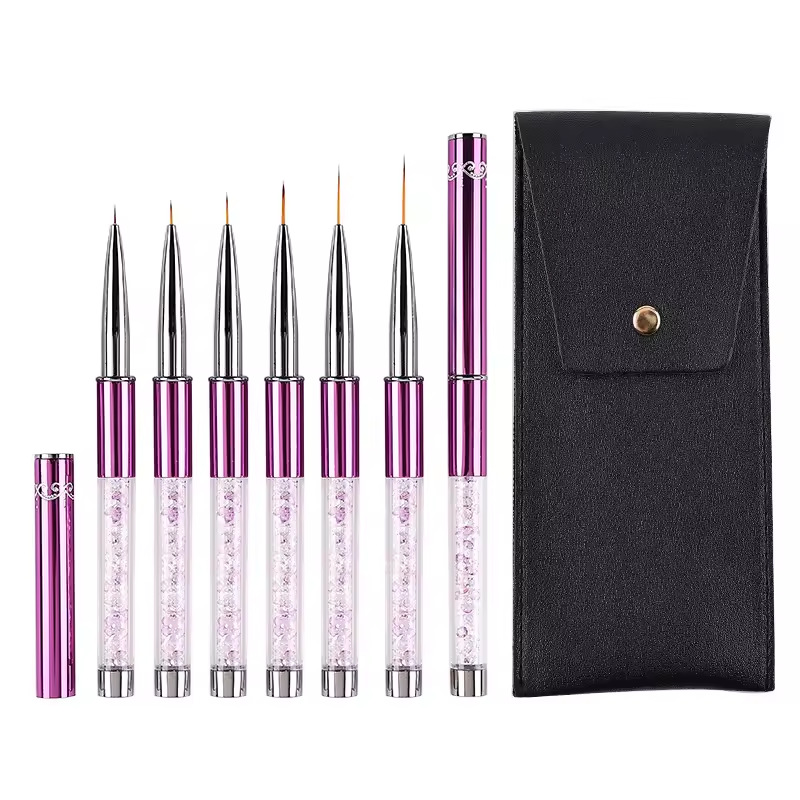 6'lı Set Akrilik Fransız Çizgi - Nail Fan Brush incelemesi ve fiyatı