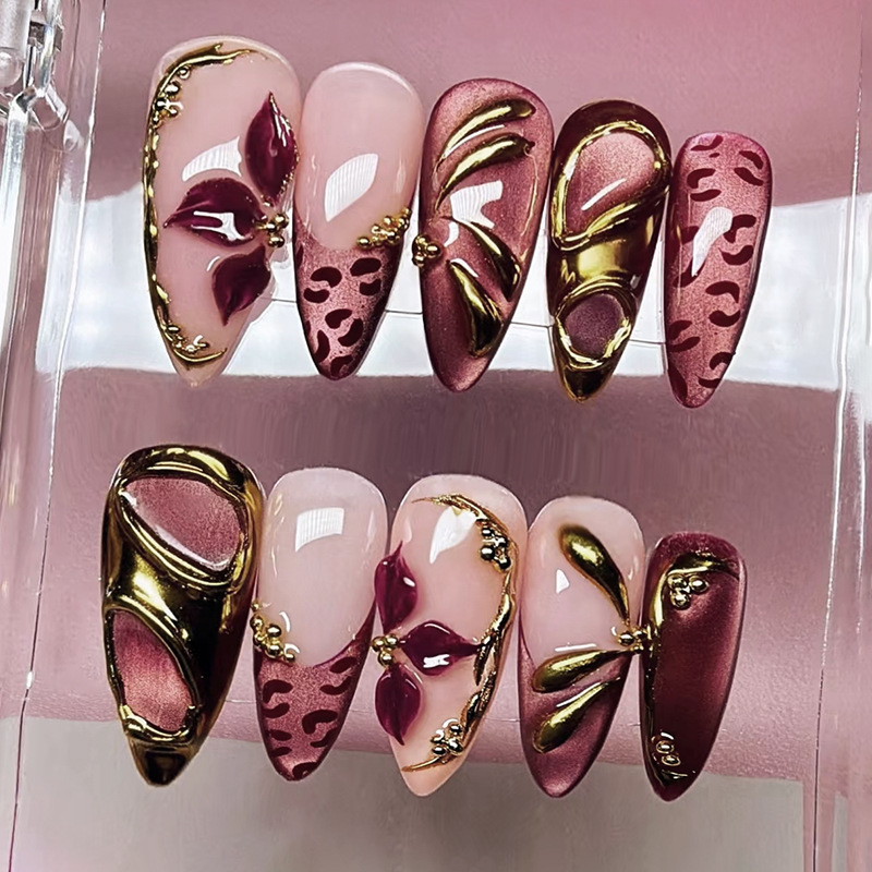 24 Adet Leopar Desenli Fransız - Nail Art Leopard incelemesi ve fiyatı
