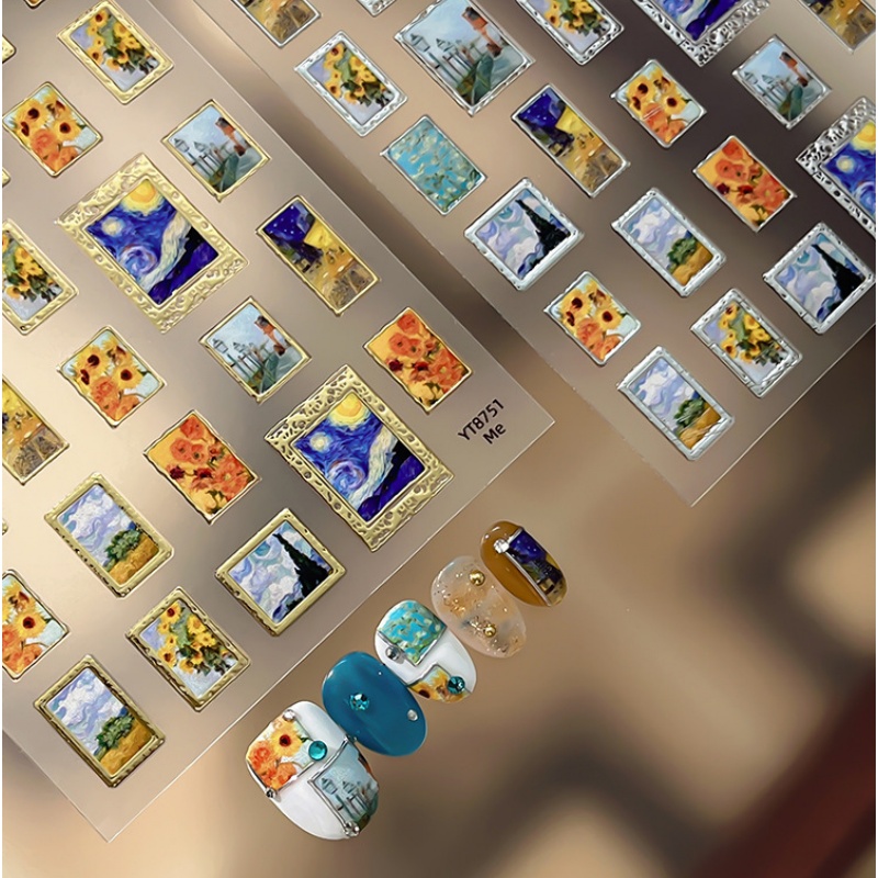 Retro Altın Damgalı Çerçeve Ya - Nail Art Zelda incelemesi ve fiyatı