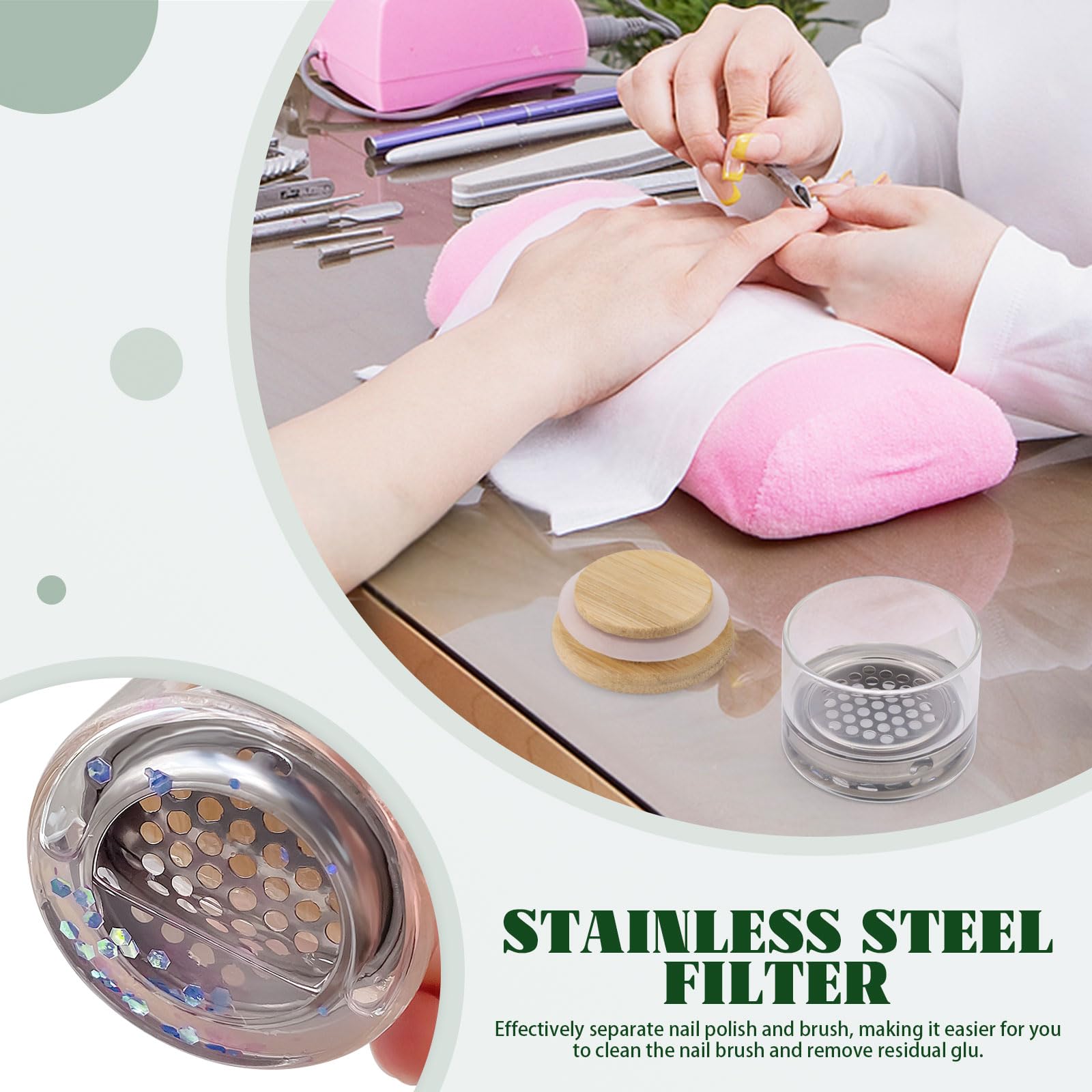 Tırnak Sanatı Fırçaları Yıkama - Nail Fan Brush incelemesi ve fiyatı