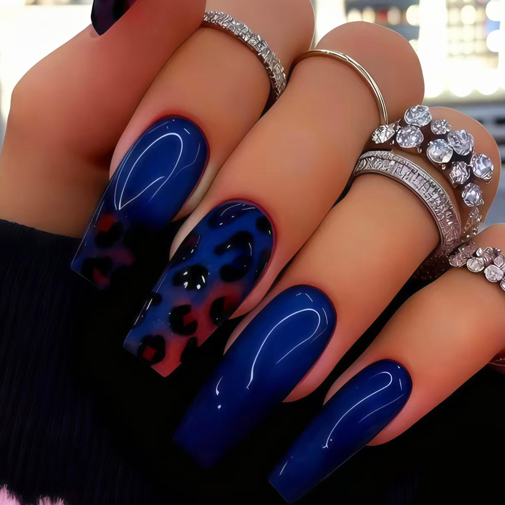 Kadınlar ve kızlar için orta b - Nail Art Leopard incelemesi ve fiyatı
