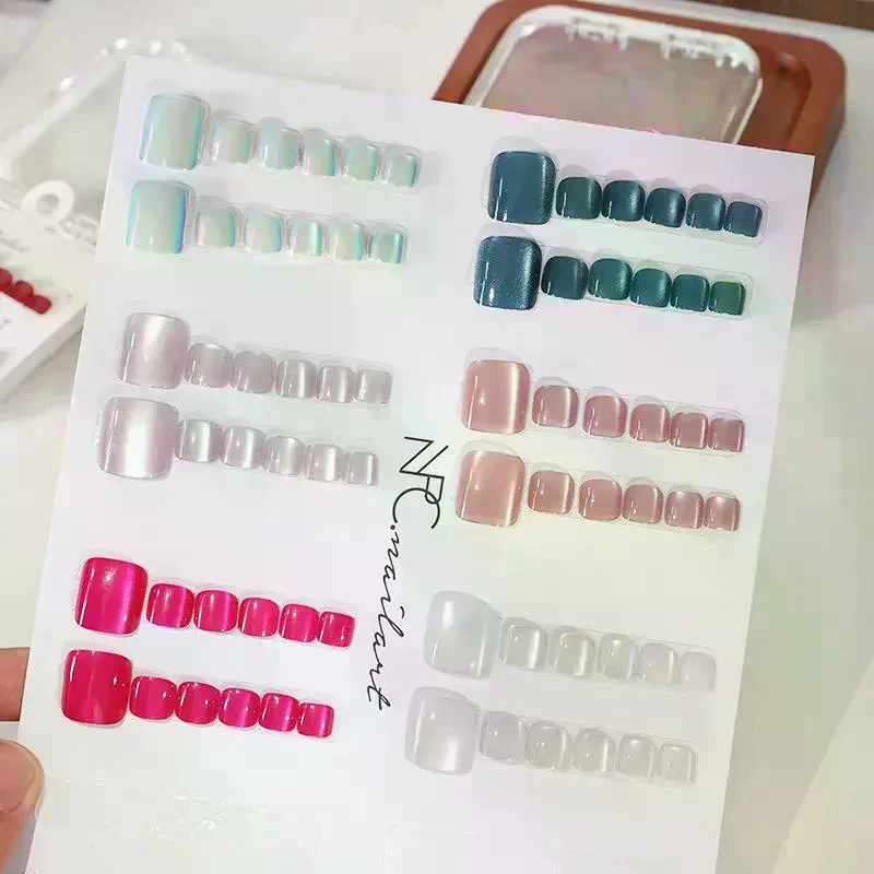 /Kuz/10 Adet/Kutu Fransız Takm - Nail Art Extension Cat Eye incelemesi ve fiyatı