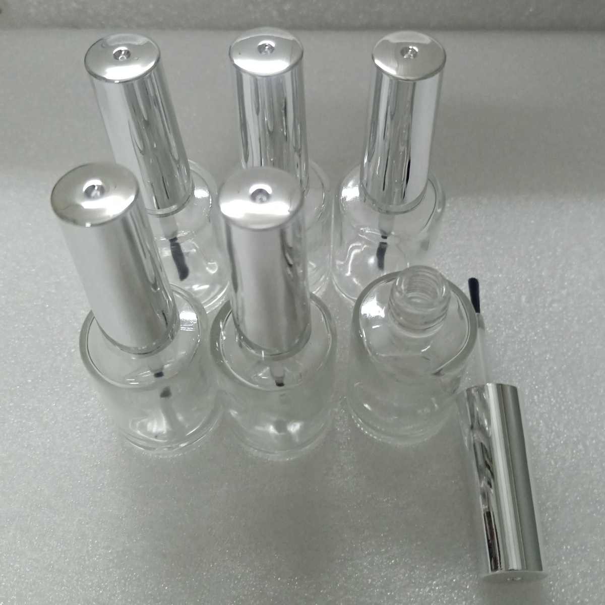 13ml 6 Adet Şeffaf Cam Oje Şiş - Nail Fan Brush incelemesi ve fiyatı