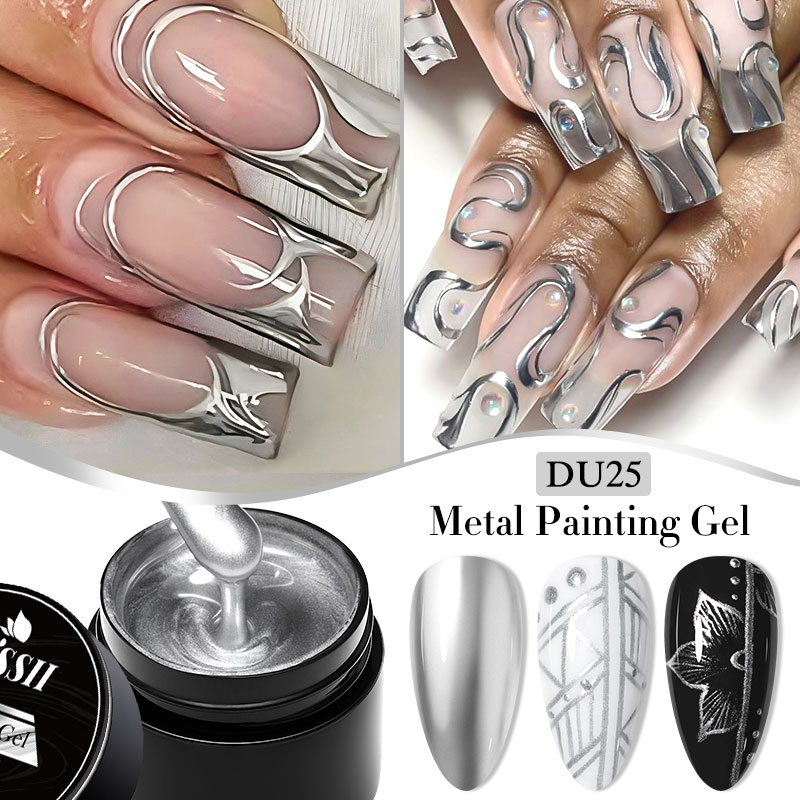 8ml Metal Boyama Jeli Oje Kalı - Nail Art Chrome incelemesi ve fiyatı