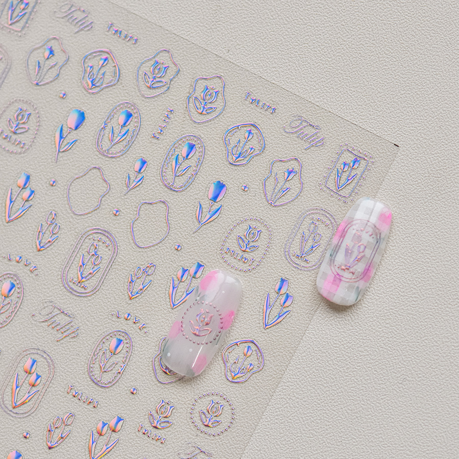 Lüks 5D Çiçek Nail Art Etiketl - Nail Art Zelda incelemesi ve fiyatı