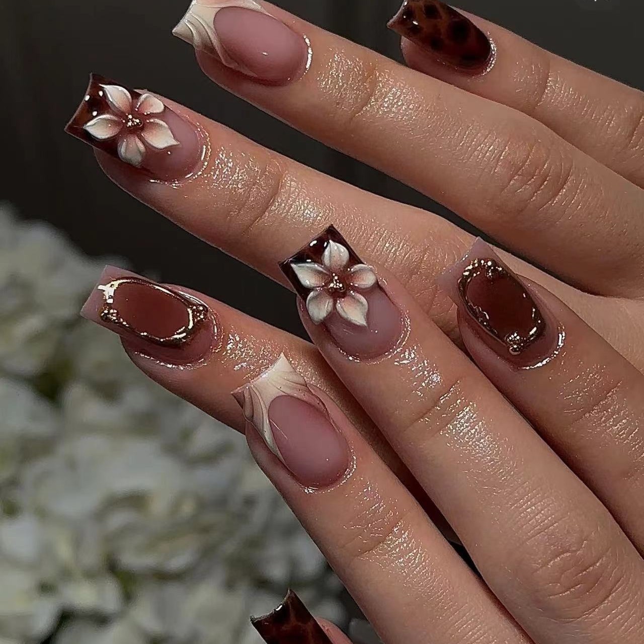 Kadınlar ve kızlar için kısa k - Nail Art Leopard incelemesi ve fiyatı